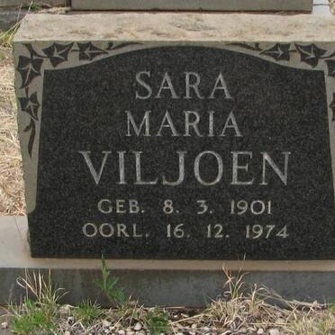 VILJOEN Sara Maria 1901-1974
