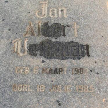 WELTMAN Jan Albert 1902-1985