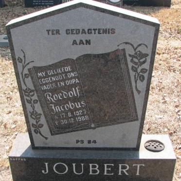 JOUBERT Roedolf Jacobus 1927-1988