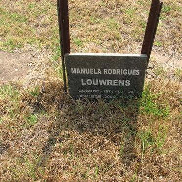 LOUWRENS Manuela Rodrigues 1971-2004