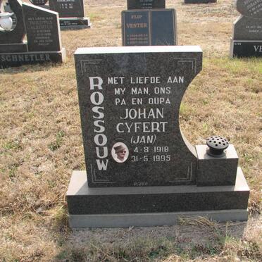 ROSSOUW Johan Cyfert 1918-1995