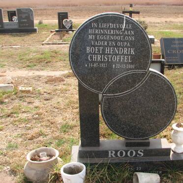 ROOS Boet Hendrik Christoffel 1937-2006
