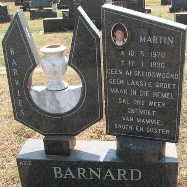 BARNARD Martin 1970-1990