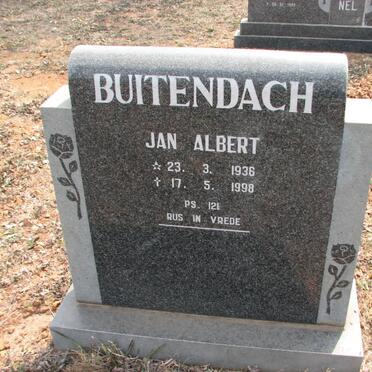 BUITENDACH Jan Albert 1936-1998