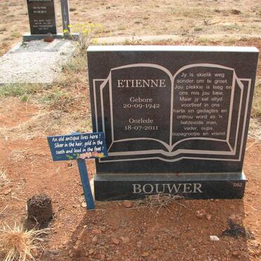 BOUWER Etienne 1942-2011