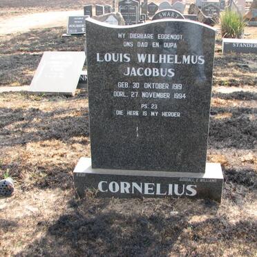 CORNELIUS Louis Wilhelmus Jacobus 1919-1994