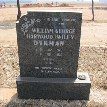 DYKMAN William George Harwood 1928-1999