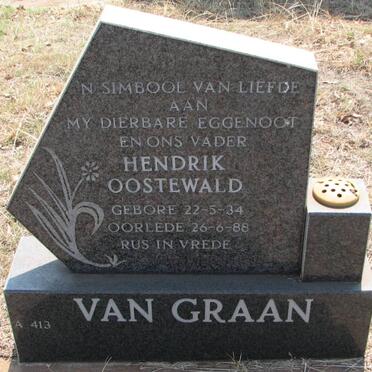 GRAAN Hendrik Oostewald, van 1934-1988