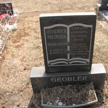 GROBLER Hendrick Frederik 1997-2000