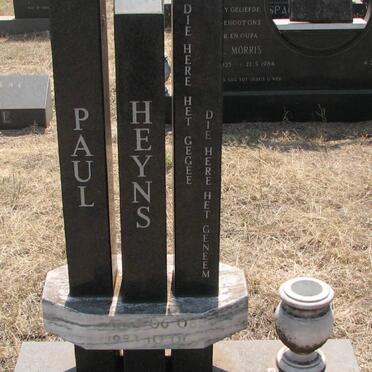 HEYNS Paul 19?3-198?