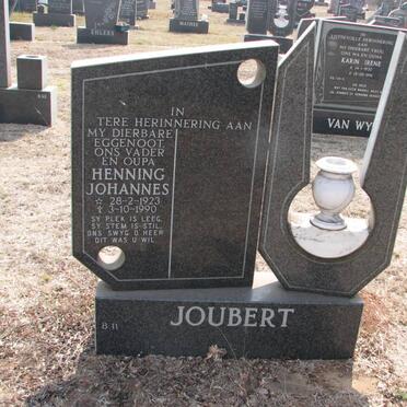JOUBERT Henning Johannes 1923-1990