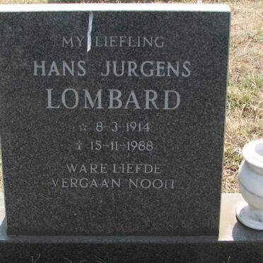 LOMBARD Hans Jurgens 1914-1988