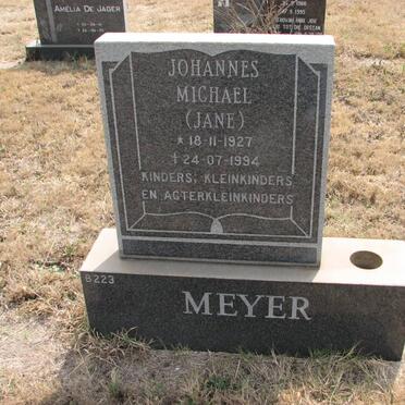 MEYER Johannes Michael 1927-1994