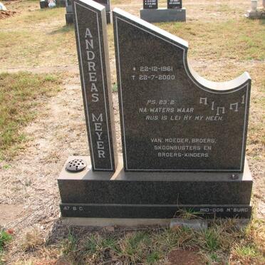 MEYER Andreas 1961-2000