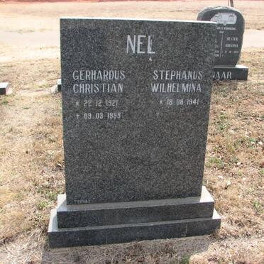NEL Gerhardus Christian 1921-1999 &amp; Stephanus Wilhelmina 1941-