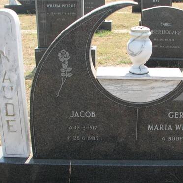NAUDE Jacob 1917-1985 &amp; Gertruida Maria Wilhelmina BOOYSEN 1918-1999