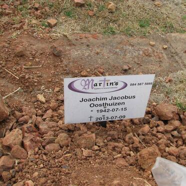 OOSTHUIZEN Joachim Jacobus 1942-2013