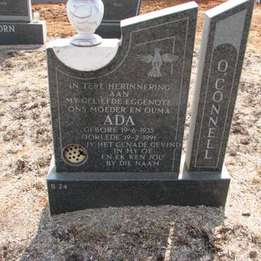 O'CONNELL Ada 1935-1991