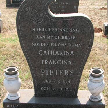 PIETERS Catharina Francina 1894-1985