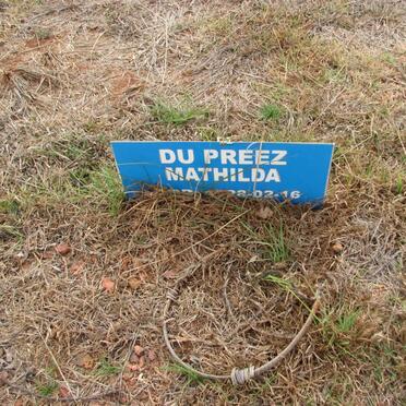 PREEZ Mathilda, du