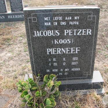 PIERNEEF Jacobus Petzer 1951-1997