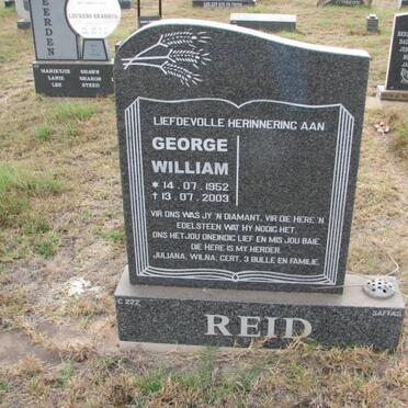 REID George William 1952-2003