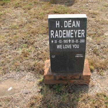 RADEMEYER H. Dean 1985-2000