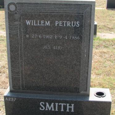 SMITH Willem Petrus 1912-1986