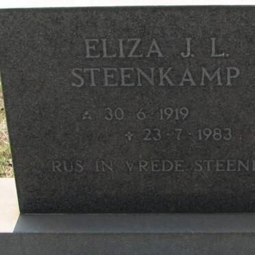 STEENKAMP Eliza J.L. 1919-1983