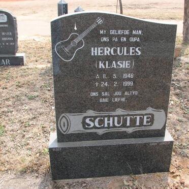 SCHUTTE Hercules 1946-1999