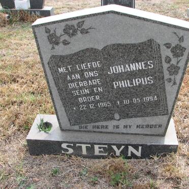 STEYN Johannes Philipus 1965-1994