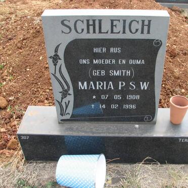 SCHLEICH Maria P.S.W. nee SMITH 1908-1996