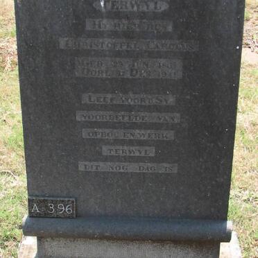 SWART Christoffel Carolus 1861-1941