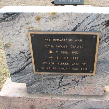 SWART C.T.B. 1922-1992