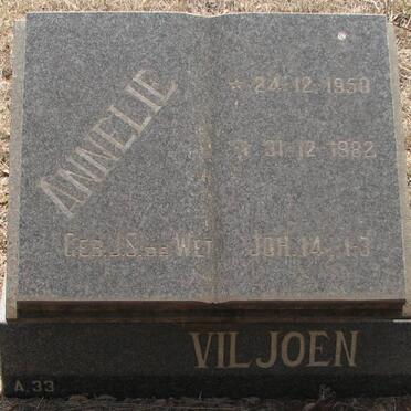 VILJOEN  J.S. nee DE WET 1950-1982