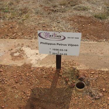 VILJOEN Phillippus Petrus 1936-2012