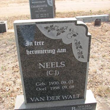 WALT C.J., van der 1930-1998