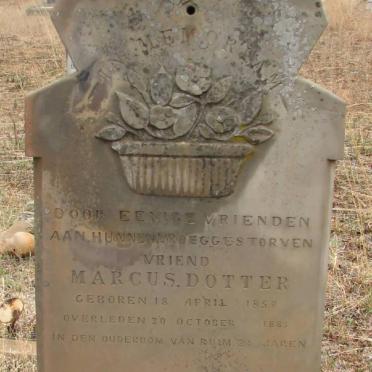 DOTTER Marcus 1859-1885