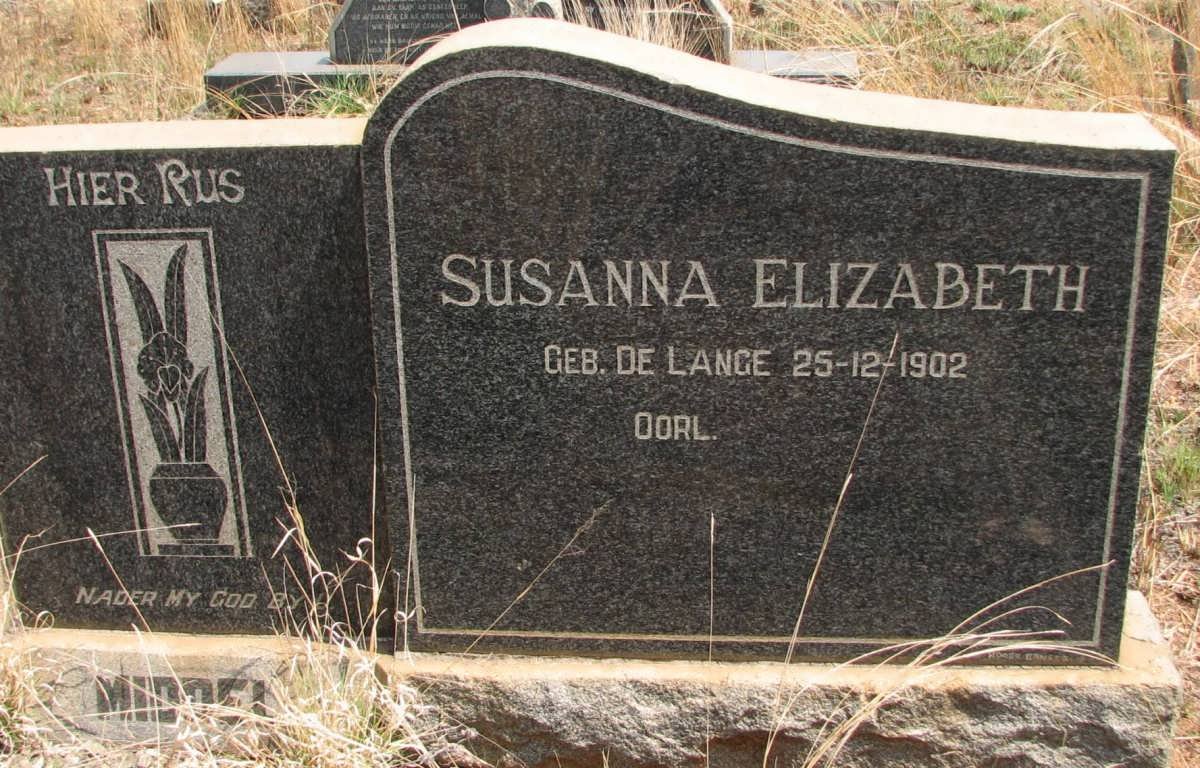 MIDDEL Susanna Elizabeth 1902-