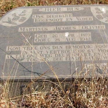OLIVIER Martinus Jacobus 1879-1942