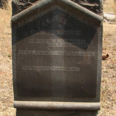 OPPERMAN Maria S.E. nee ENGELBRECHT 1903-1931