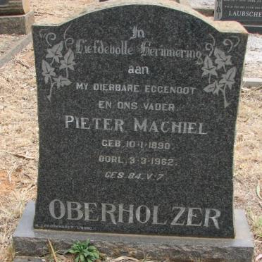 OBERHOLZER Pieter Machiel 1890-1962