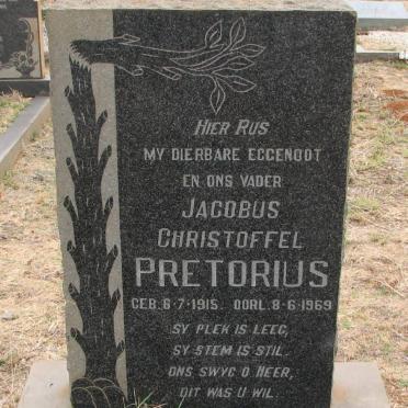 PRETORIUS Jacobus Christoffel 1915-1969
