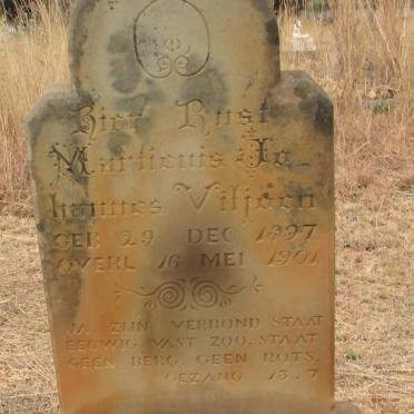 VILJOEN Martienis Johannes 1897-1901
