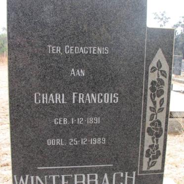 WINTERBACH Charl Francois 1891-1989