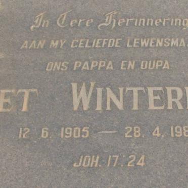 WINTERBACH Piet 1905-1984