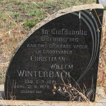 WINTERBACH Christiaan Willem 1891-1978