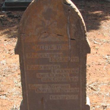 CLERCQ Elizabetha Fransina, de nee GROBLER 1856-1937