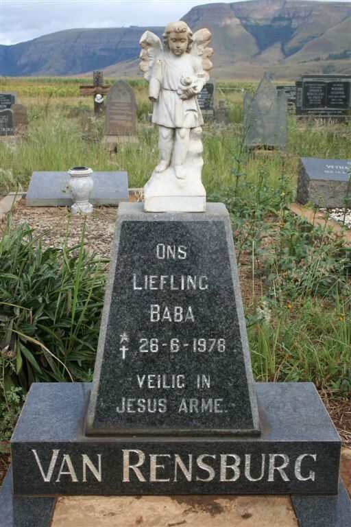 RENSBURG baby, van 1978-1978