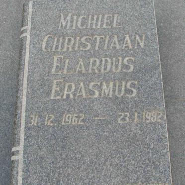 ERASMUS Michiel Christiaan Elardus 1962-1982